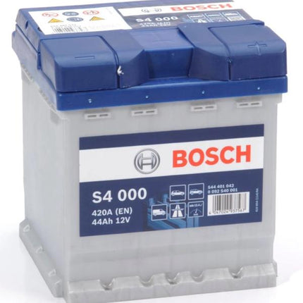 S4 000 BOSCH CAR BATTERY 12V 42AH (CCA 390 amps) Type 202 S4000-Powerland