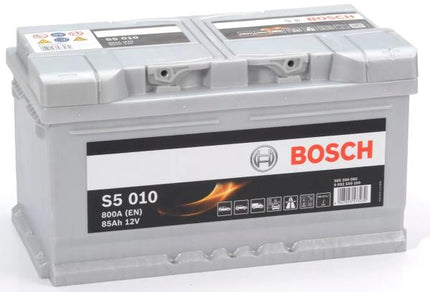 S5 010 BOSCH CAR BATTERY 12V 85AH (CCA 800A) TYPE 110 S5010-Powerland