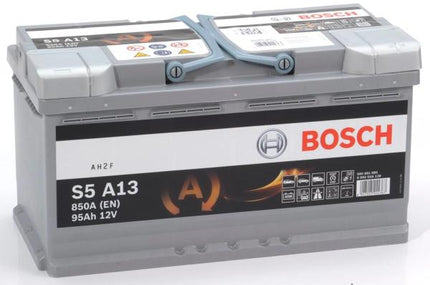 S5 A13 BOSCH AGM CAR BATTERY 12V 95AH (CCA 850 AMPS) TYPE 019 S5A13-Powerland