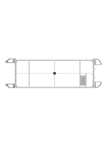 Sigenergy Sigenstor Installation kit for Ground-Mount with Adjustable Levelers Feet - Powerland.co.uk
