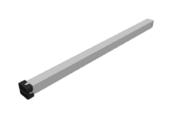 Flat Roof Support Light 3.2m Beam Kit - Strut 700mm - Powerland Renewable Energy