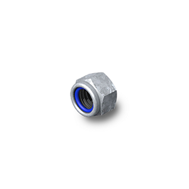 Hex Nut Nyloc HDG
