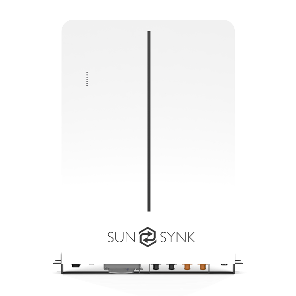 Sunsynk 5.32kWh IP65 W5.3 White Battery (Including Cable Sets) - Powerland.co.uk