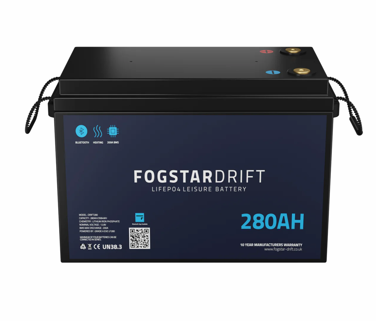 Fogstar Drift 12V 280Ah Lithium Leisure Battery