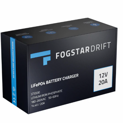 12V 20A - Lifepo4 Charger (Fogstar Drift)