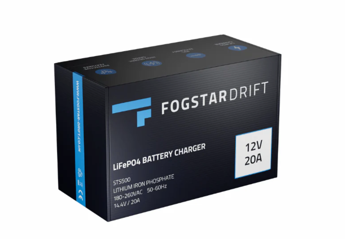 12V 20A - Lifepo4 Charger (Fogstar Drift)