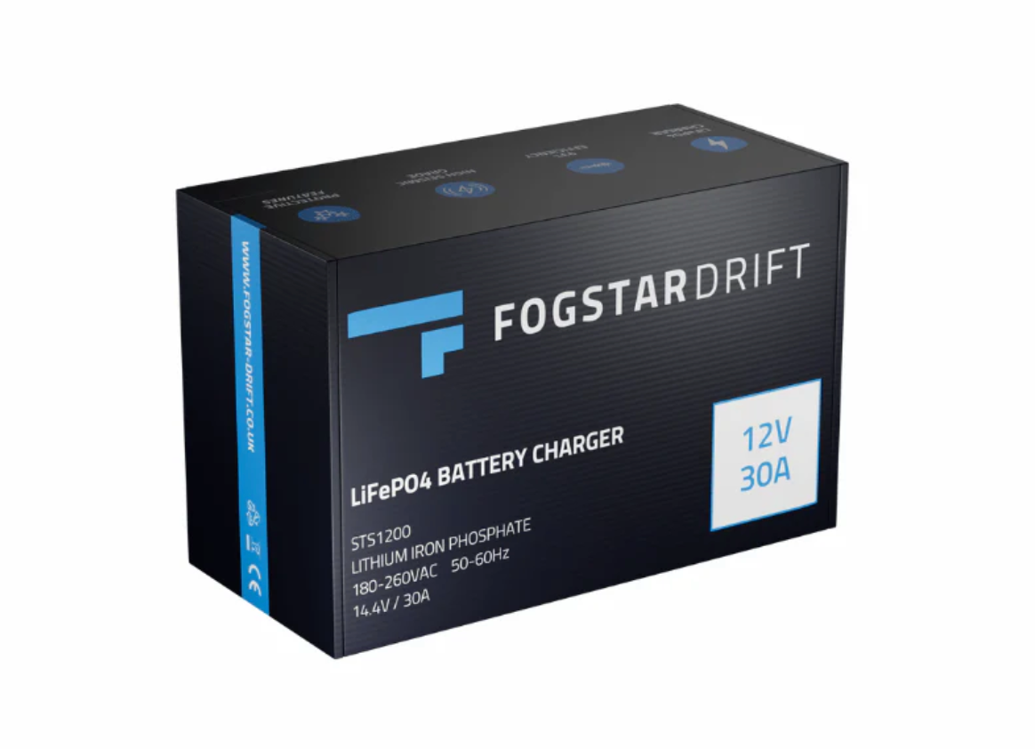 12V 30A - Lifepo4 Charger (Fogstar Drift)