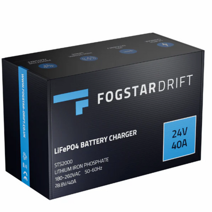 24V 40A - Lifepo4 Charger (Fogstar Drift)