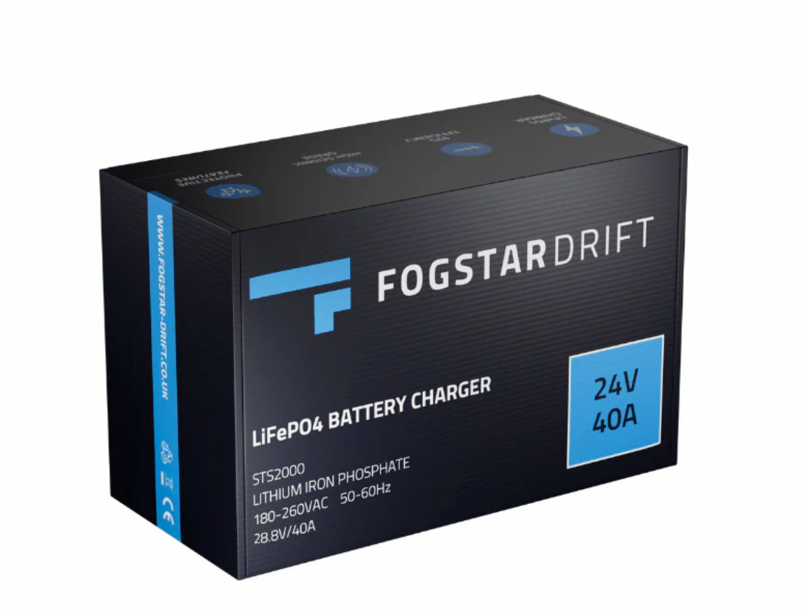24V 40A - Lifepo4 Charger (Fogstar Drift)