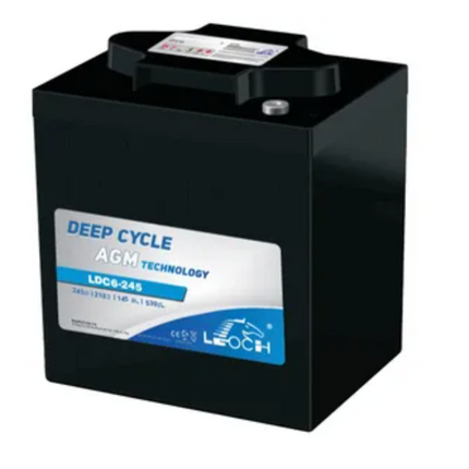 Leoch Superior Lead Carbon Agm 6V 270Ah Battery Ldc6-245