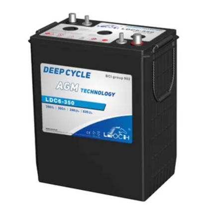 Leoch Superior Lead Carbon Agm 6V 385Ah Battery Ldc6-350