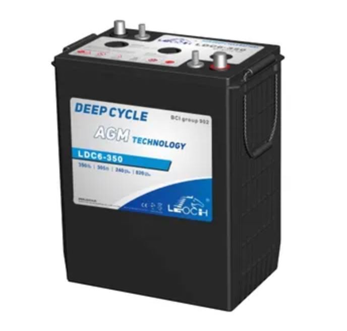 Leoch Superior Lead Carbon Agm 6V 385Ah Battery Ldc6-350