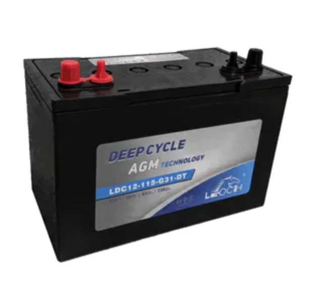 Leoch Superior Lead Carbon Agm 115Ah Battery (Ldc12-115-G31-Dt)