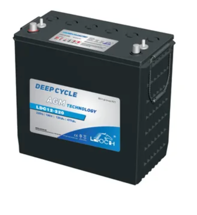Leoch Superior Lead Carbon Agm 245Ah Battery (Ldc12-220)