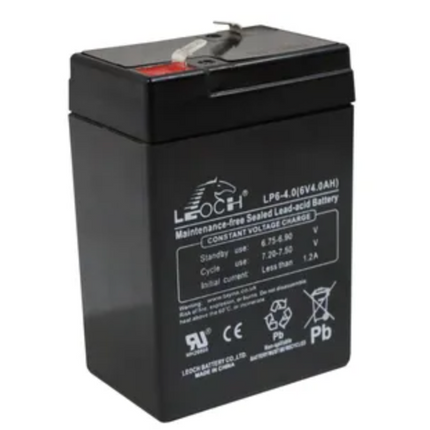 Leoch Lp6-4.0 6V 4Ah Sealed Battery