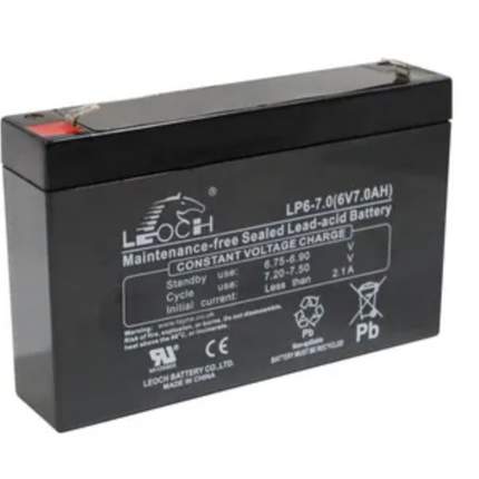 Leoch Lp6-7.0 6V 7Ah Sealed Battery