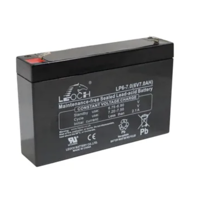 Leoch Lp6-7.0 6V 7Ah Sealed Battery