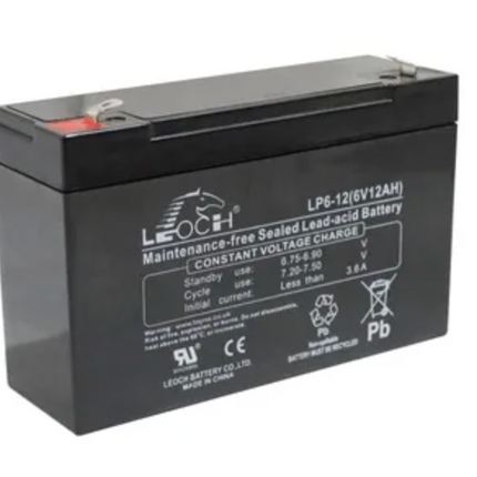 Leoch Lp6-12 6V 12Ah Sealed Battery