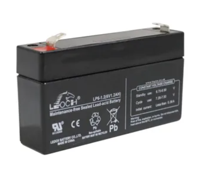 Leoch Lp6-1.2 6V 1.2Ah Sealed Battery