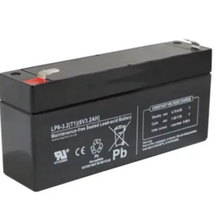 Leoch Lp6-3.2 6V 3.2Ah Sealed Battery