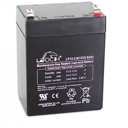 Leoch Lp12-2.9 12V 2.9Ah Sealed Battery