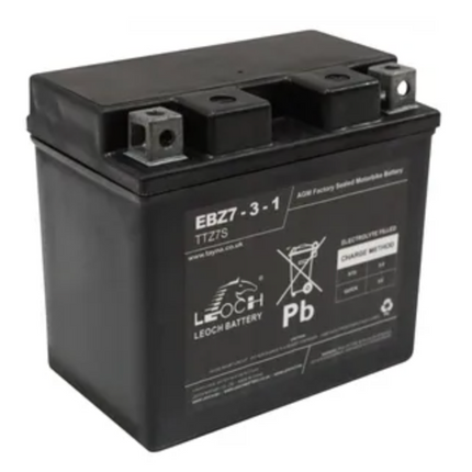 Ebz7-3 Leoch Powerstart Agm Motorcycle Battery