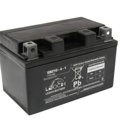 Ebz10-4-1 Leoch Powerstart Agm Motorcycle Battery