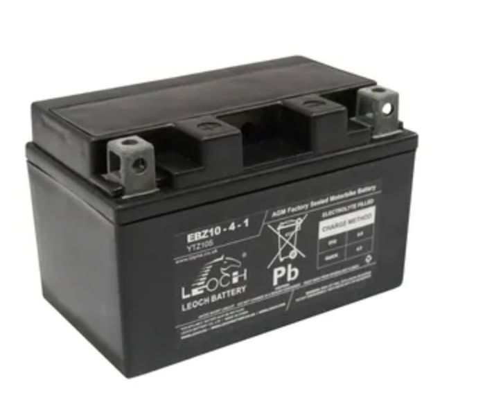 Ebz10-4-1 Leoch Powerstart Agm Motorcycle Battery
