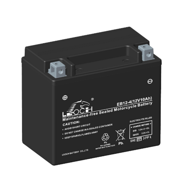 Eb12-4-1(J)- Factory Sealed Motorcycle Battery