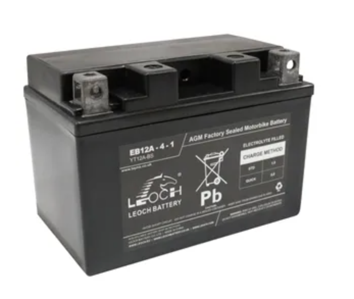 Yt12B-4 Leoch Powerstart Agm Motorcycle Battery Lt12B-4 Eb12B-4-1