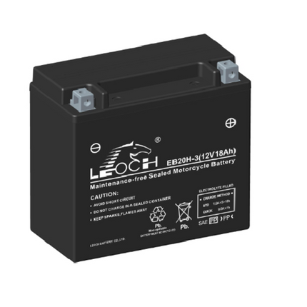 Eb20-3 Factory Sealed Motorcycle Battery