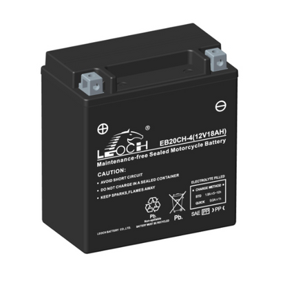 Eb20Ch-4 - Factory Sealed Motorcycle Battery