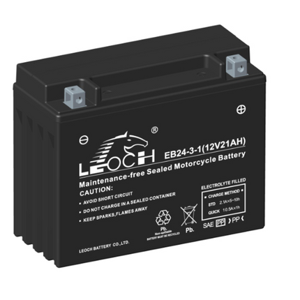 Eb24-3-1 - Factory Sealed Motorcycle Battery