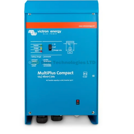 Victron Energy Multiplus Compact 12/1600/70-16 230V Ve.bus - Cmp122160000 Battery