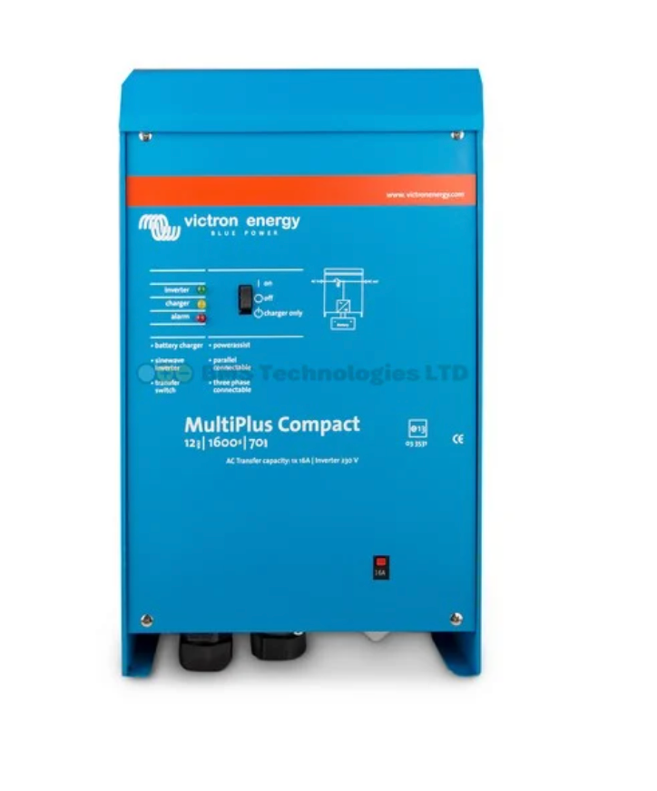 Victron Energy Multiplus Compact 12/1600/70-16 230V Ve.bus - Cmp122160000 Battery
