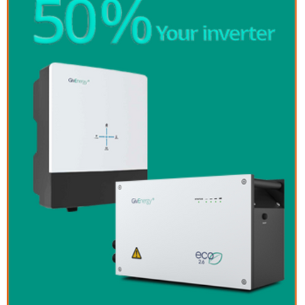 GivEnergy Gen3 - 3.6kW Hybrid 2.6kWh Battery Package - 50% Off Inverter