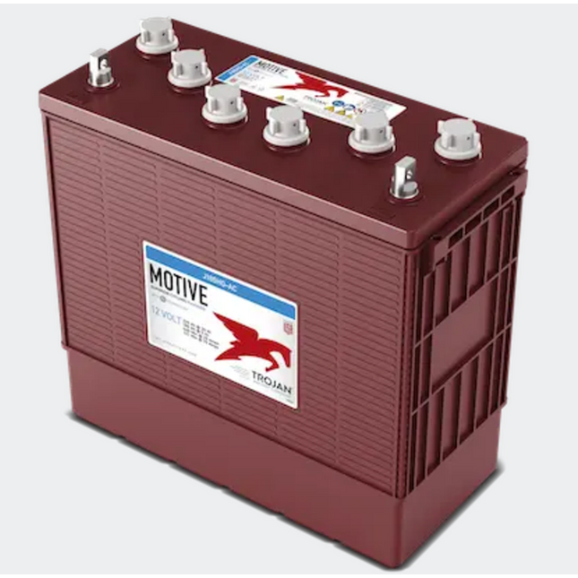 J185HG-AC 12V Flooded Lead Acid Battery - Powerland.co.uk