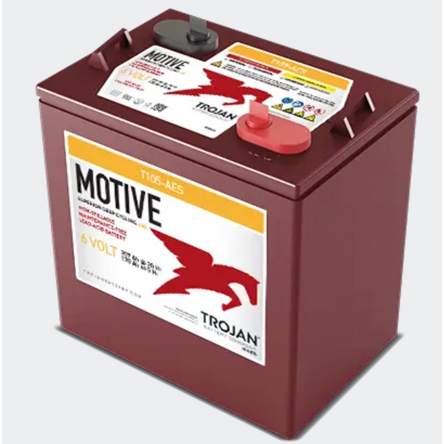 T105-AES 6V AGM Battery - Powerland.co.uk