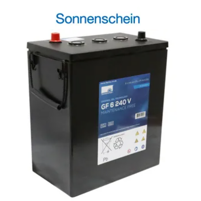 GF06240V Sonnenschein Battery (GF 06 240 V / GF6240V) - Powerland.co.uk