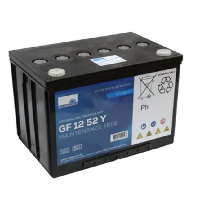 GF12052YO Sonnenschein Battery (GF 12 052 YO / GF1252Y) - Powerland.co.uk