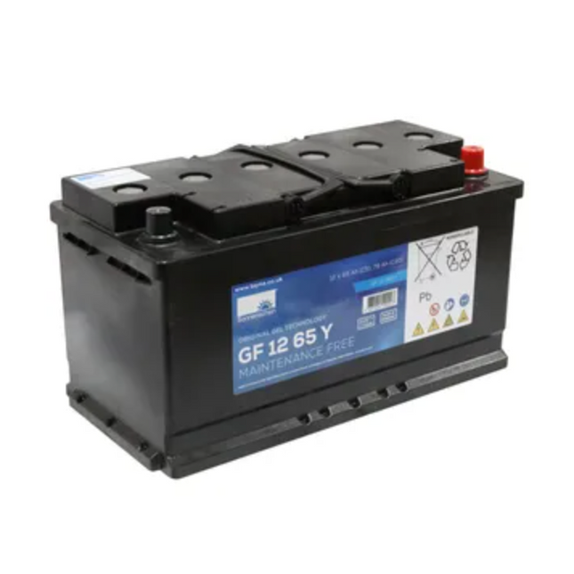 GF12065Y SONNENSCHEIN BATTERY (GF1265Y / GF 12 65 Y) 12V 75AH - Powerland.co.uk