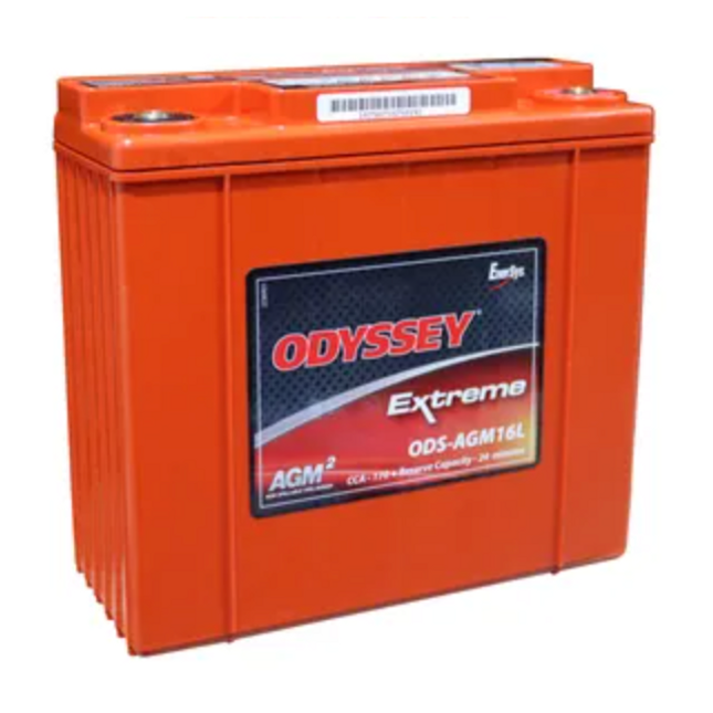 ODYSSEY PC680 BATTERY 12V 520 CRANKING AMPS (ODS-AGM16L) - Powerland.co.uk