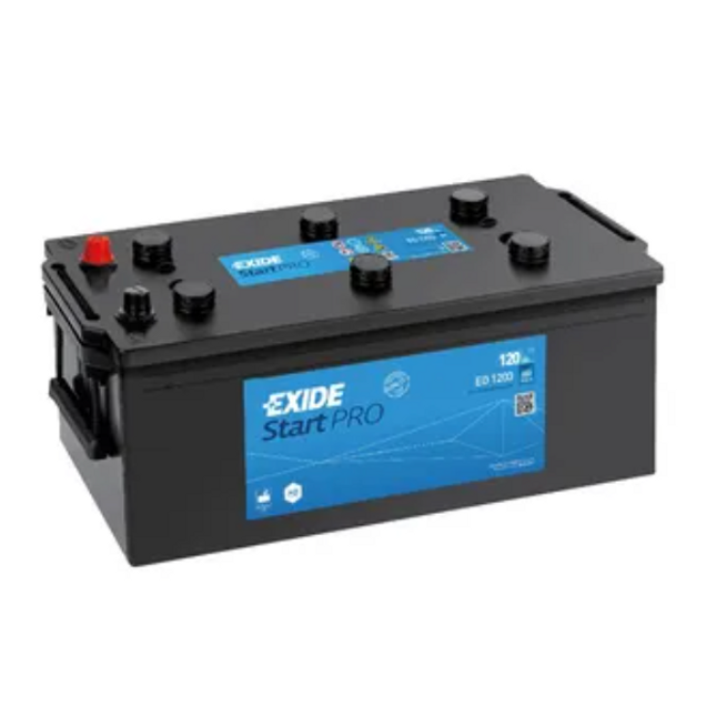 EG1203 EXIDE COMMERCIAL VEHICLE BATTERY 12V 120AH W627RE EH1203 - Powerland.co.uk