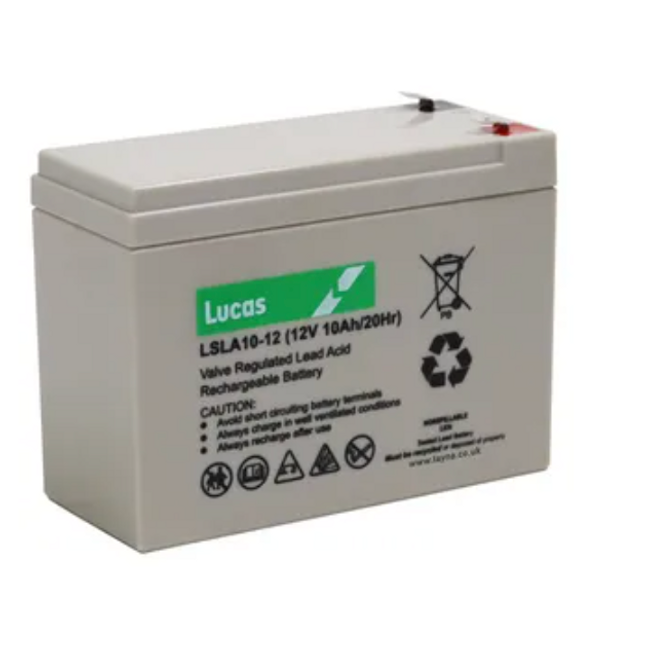 LUCAS LSLA10-12 MOBILITY BATTERY 12V 10AH