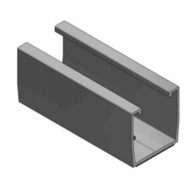 VDV Alu Trapezoidal Profile L120mm + EPDM