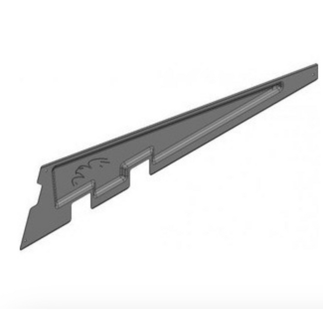 VDV Galv Side Plate ValkPro+ L10° Universal - Powerland.co.uk
