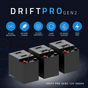 Drift PRO 12V 300Ah LiFePO4 Leisure Battery (Gen2)