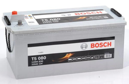 T5 080 BOSCH TRUCK BATTERY 12V 225AH (CCA 1150 amps) UK 625SHD T5080-Powerland