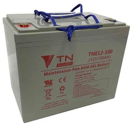 Tn Power Agm 12V 100Ah Deep Cycle Battery - Tne12-100