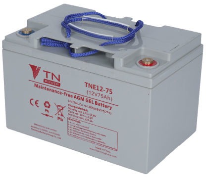 TN Power AGM 12V 75Ah Deep Cycle Battery-Powerland